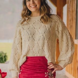 Francesca’s Boutique Sweater Size Small Jun & Ivy